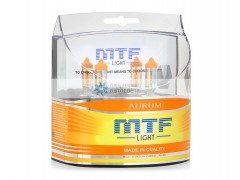 Набор галогеновых ламп MTF Light H8 Aurum 3000K